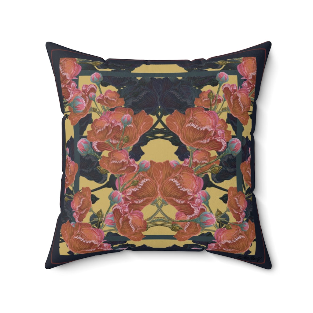 Polyester Square Pillow