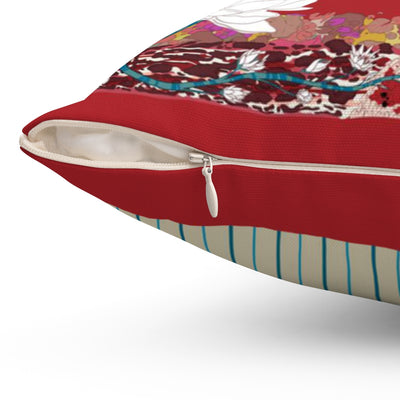 Polyester Square Pillow
